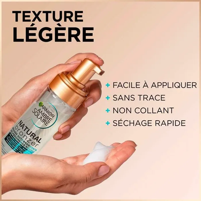 Miniature 2 de Mousse autobronzante transparente - Enrichie à l'huile de coco GARNIER